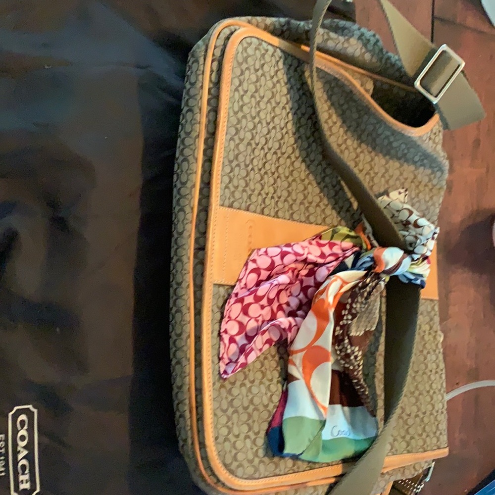 Coach messenger bag